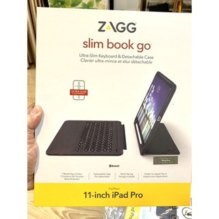 Zagg slim book go - bàn phím cho ipad pro 11”