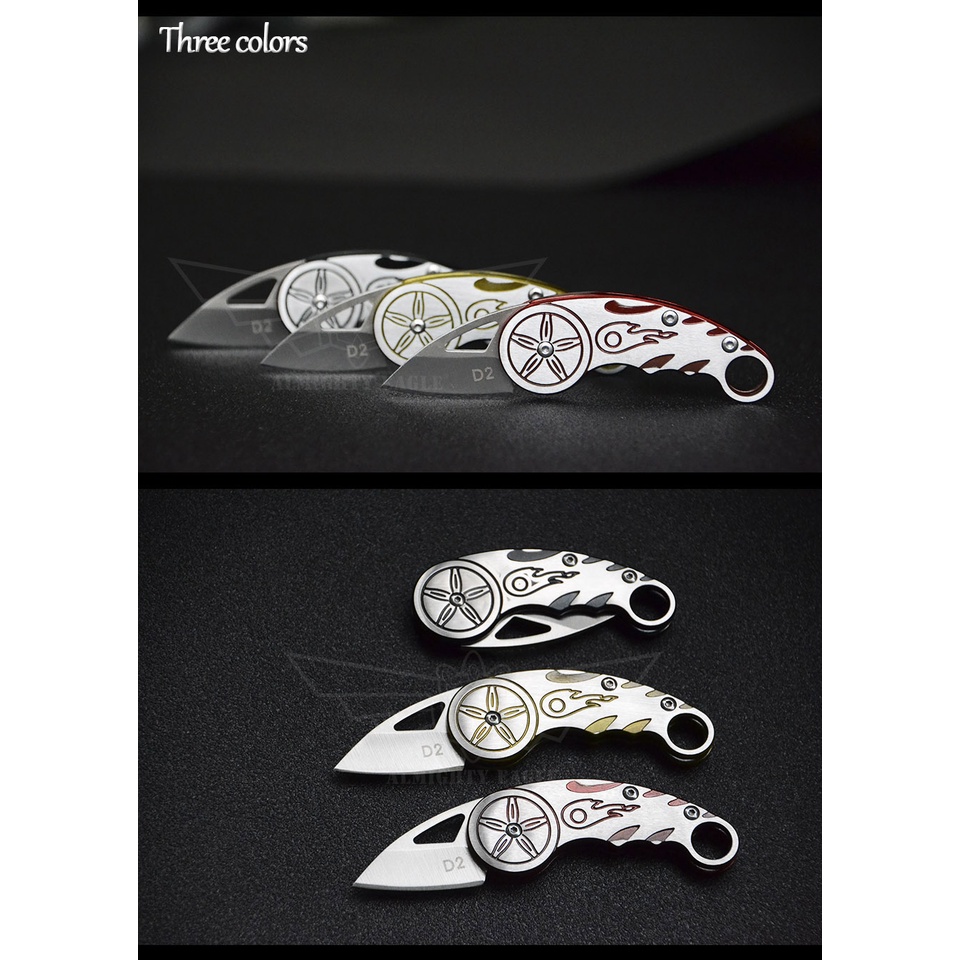 Dao Phượt Gấp Nhỏ Treo Móc Khóa