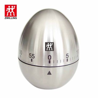 Đồng hồ hẹn giờ bằng thép không gỉ hình quả trứng tiện dụng cho nhà bếp