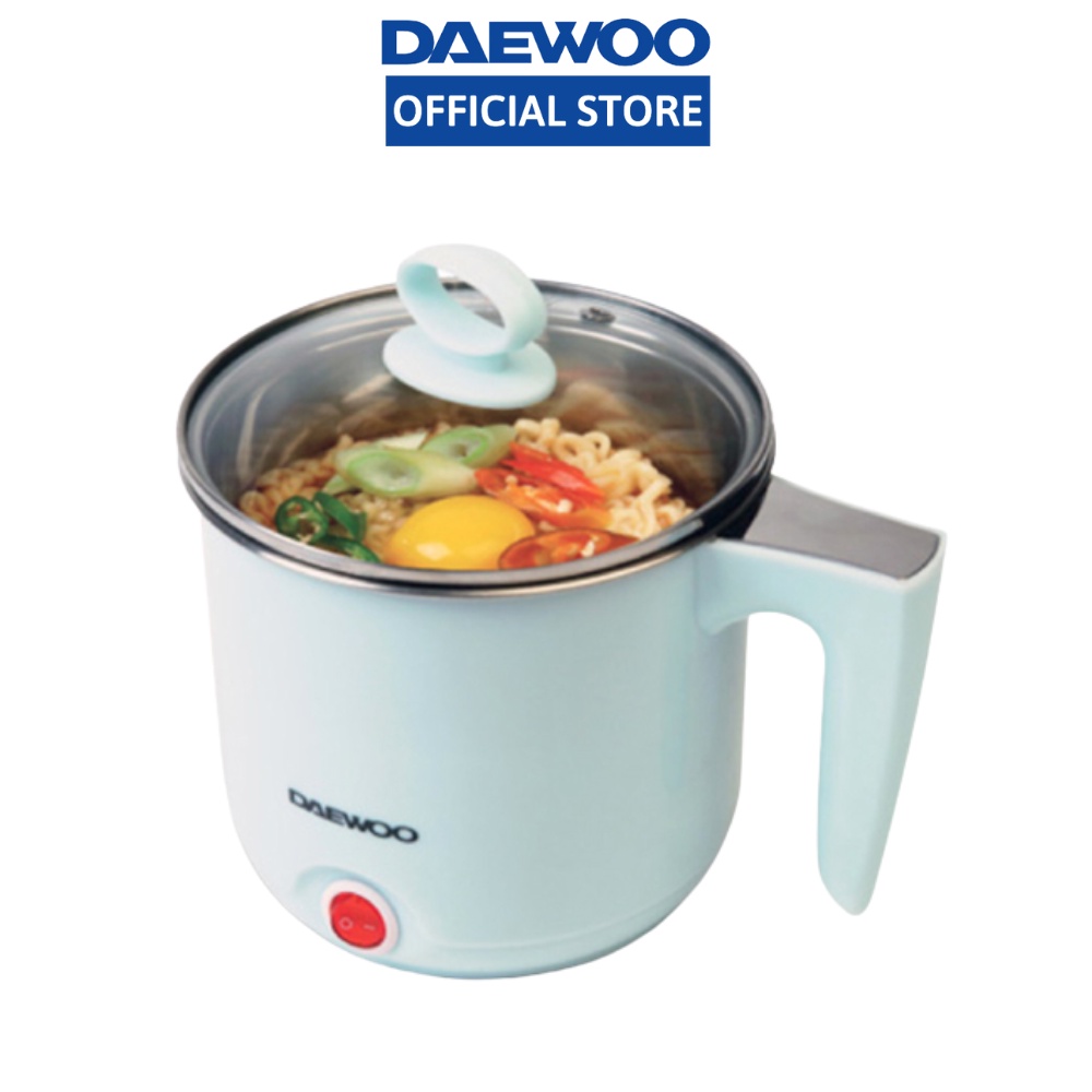 Ca nấu mì, lẩu đa năng 700ml Daewoo DEN-M550 nấu cực nhanh, bảo hành 1 năm