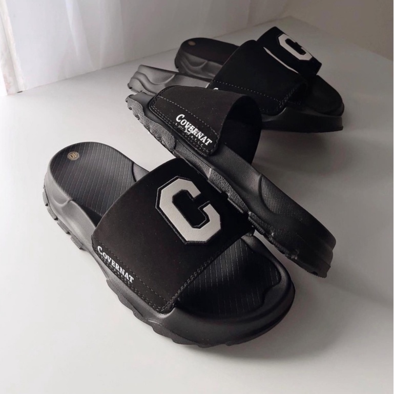 Dép Quai Ngang Covernat C Đế Xịn Cao Cấp - Dép Convernat Độn Đế Cao 4cm Nerdy  - Sea snails