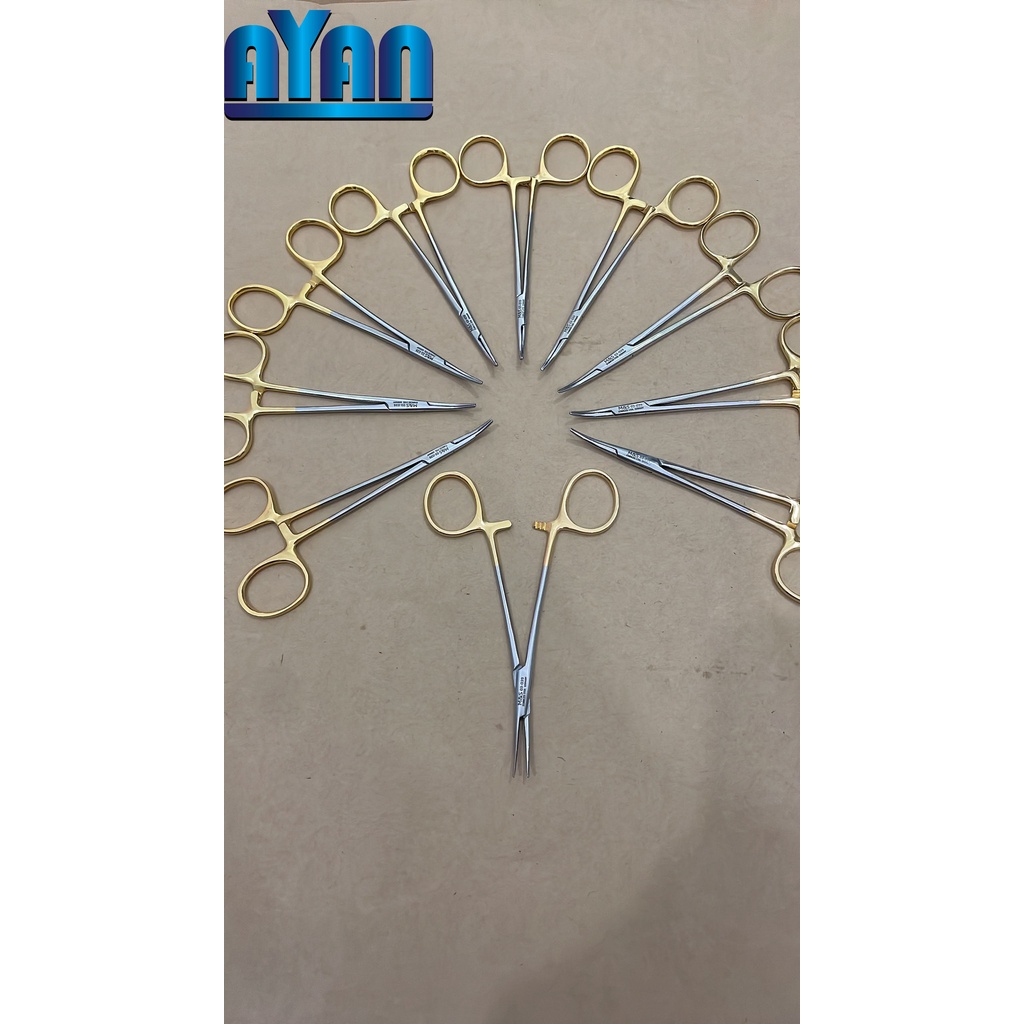 Pen y tế 12,5cm cong đầu nhỏ cao cấp