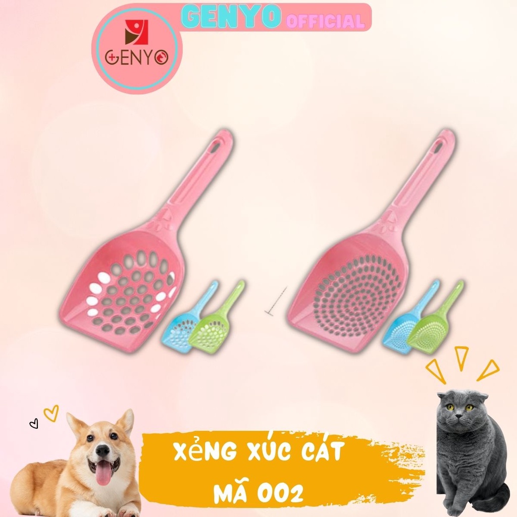 Xẻng xúc cát vệ sinh cho mèo - Phụ kiện thú cưng Pet Shop genyo