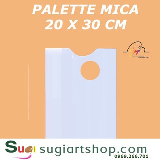[ Sugi Art Shop ] Khay Bảng pha màu Nhựa (Palette) - Khay pha màu