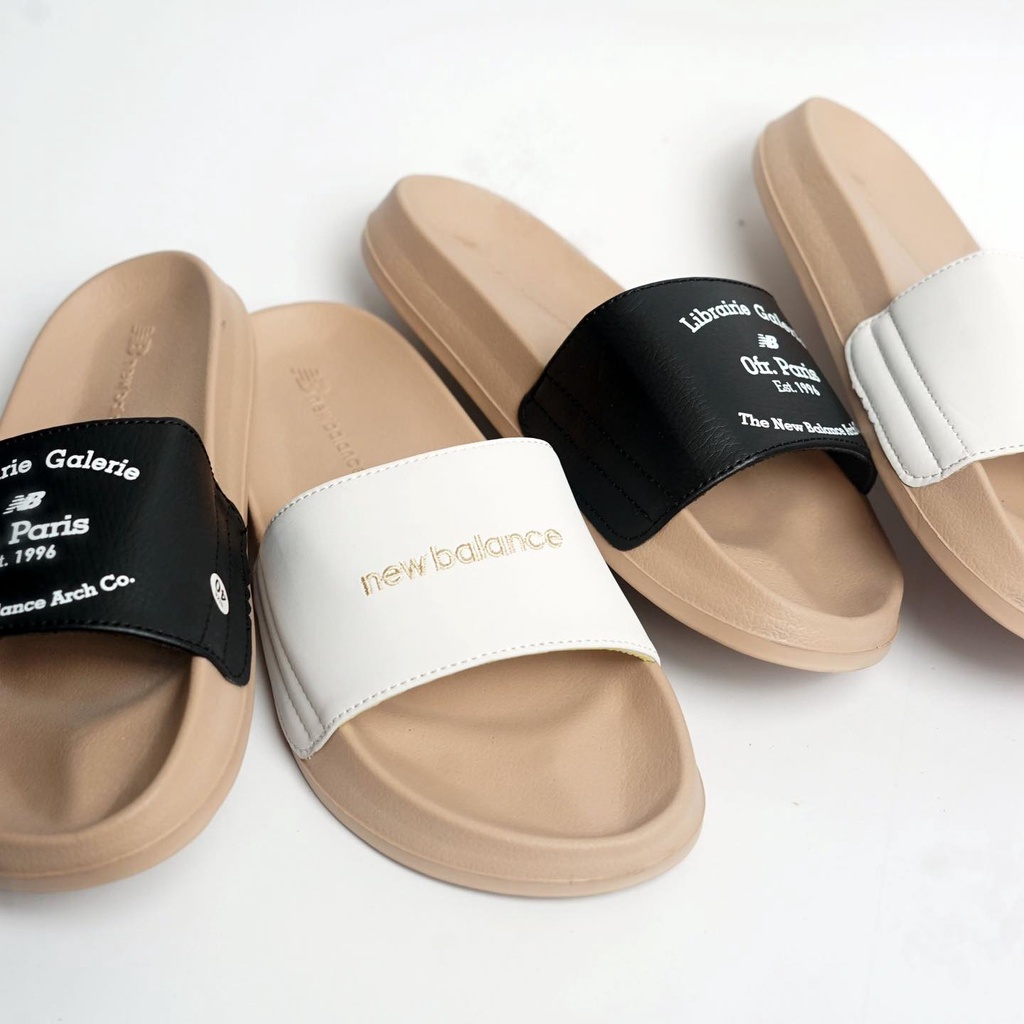 Dép quai nagng NEW BALANCE X PARIS, kiểu dáng đơn giản, mang êm chân, chất đế siêu nhẹ, hỗ trợ đổi size