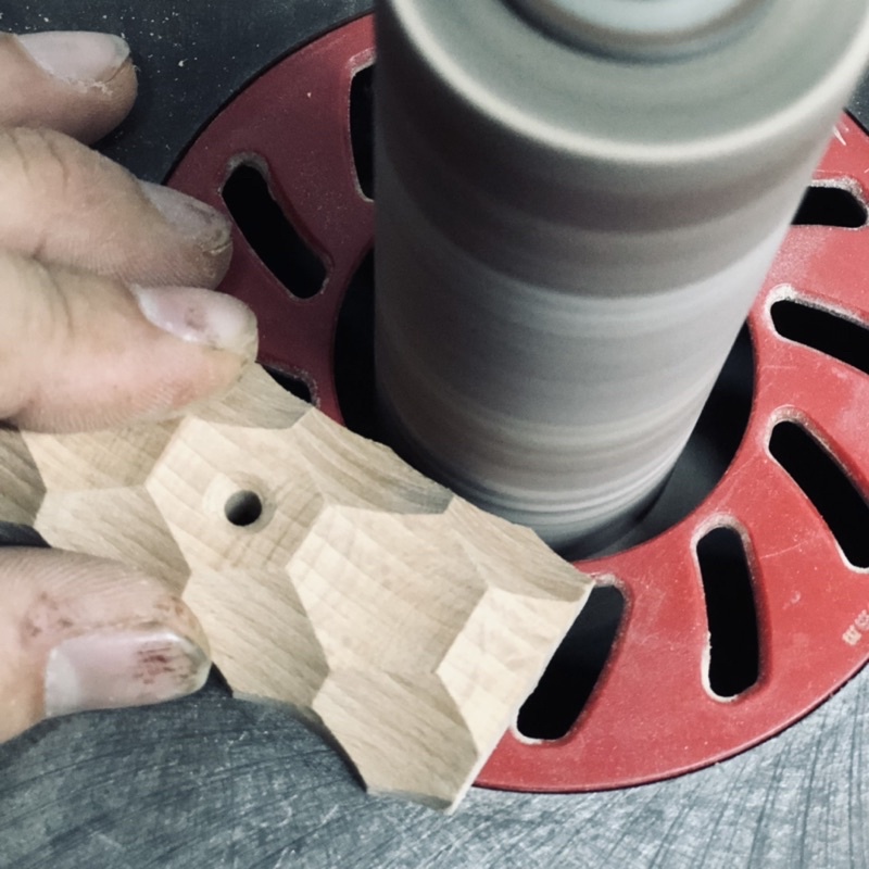 Tay nắm gỗ ấm nước snowpeak