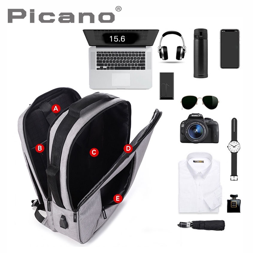 Balo laptop 15.6 inch, balo đa năng chống thấm nước cao cấp Danrosen BLP1964