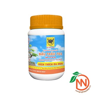 PHÂN BÓN LÁ ĐẦU TRÂU 701 phân bón npk 10-30-20 - Hũ 100g - Kích Thích Ra Hoa