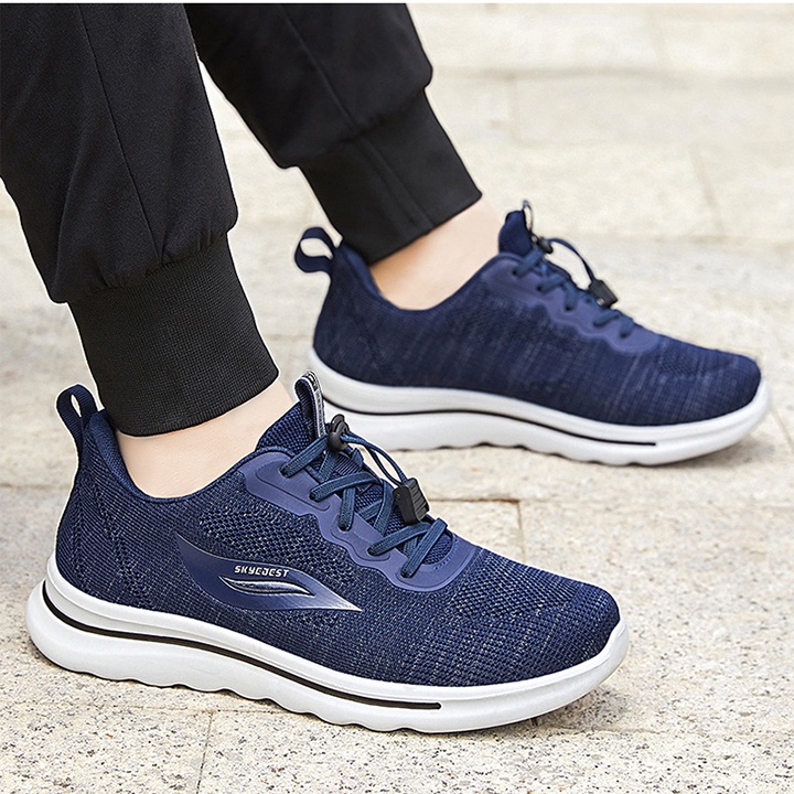 Giày thể thao nam siêu nhẹ *FREESHIP EXTRA* giày Sneakers thoáng khí đi rất êm chân GTT5608