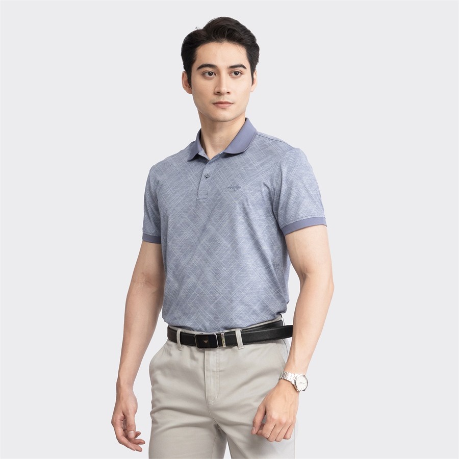 Áo polo ngắn tay ARISTINO phom Regular fit suông nhẹ, thiết kế basic nam tính, lịch lãm-  APS092S3