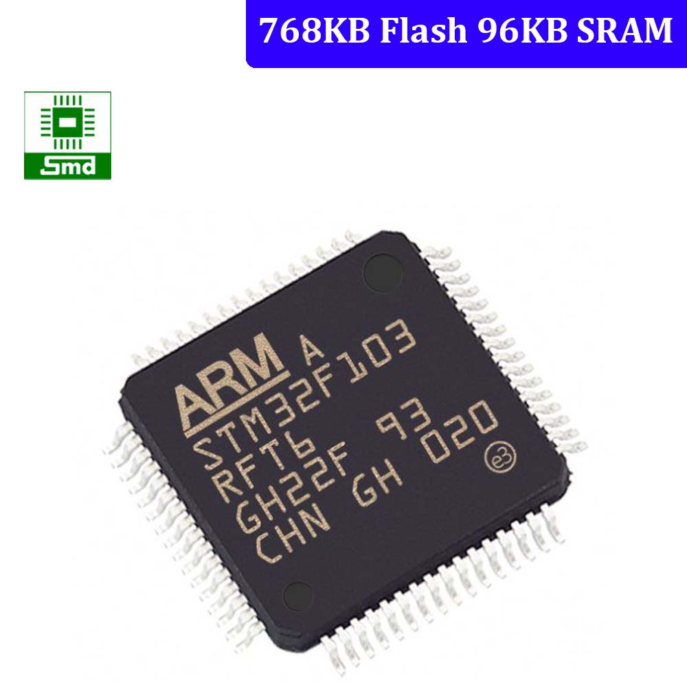 STM32F103RFT6 LQFP64  Vi điều khiển ARM 32bit Vi xử lý