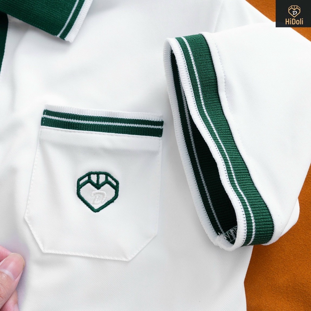 Áo polo nam viền tay chất liệu cotton cao cấp, áo thun phong cách Hàn Quốc thời trang Menswear | BigBuy360 - bigbuy360.vn
