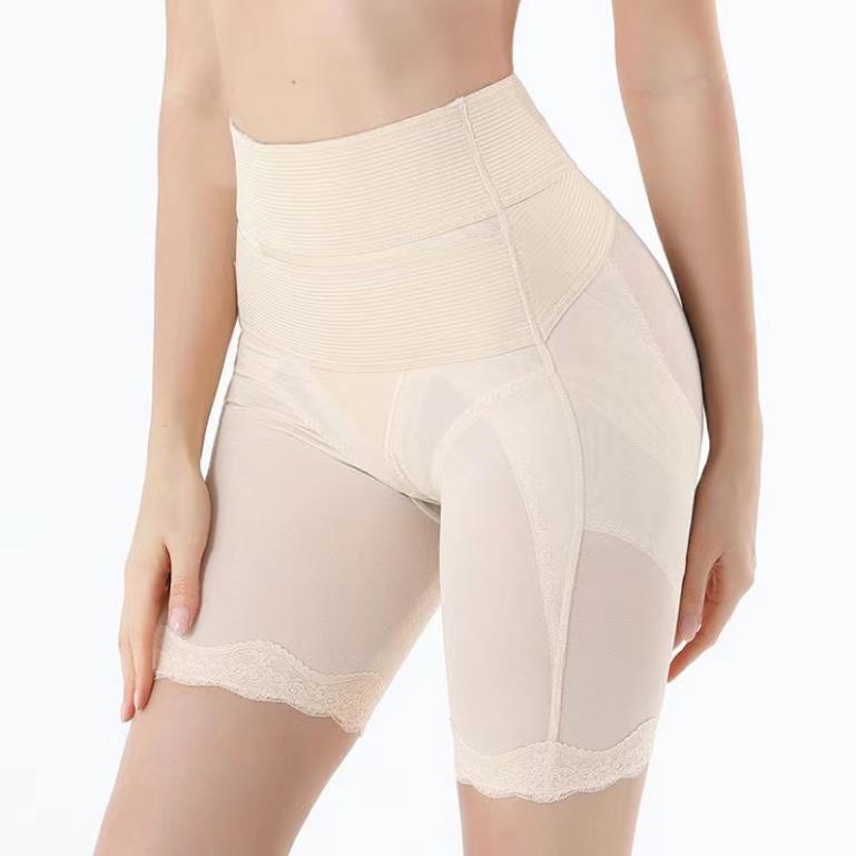 Quần Gen Bụng Định Hình Nâng Mông Chất Su Lưới 3D Chống Cuộn Softie 6591