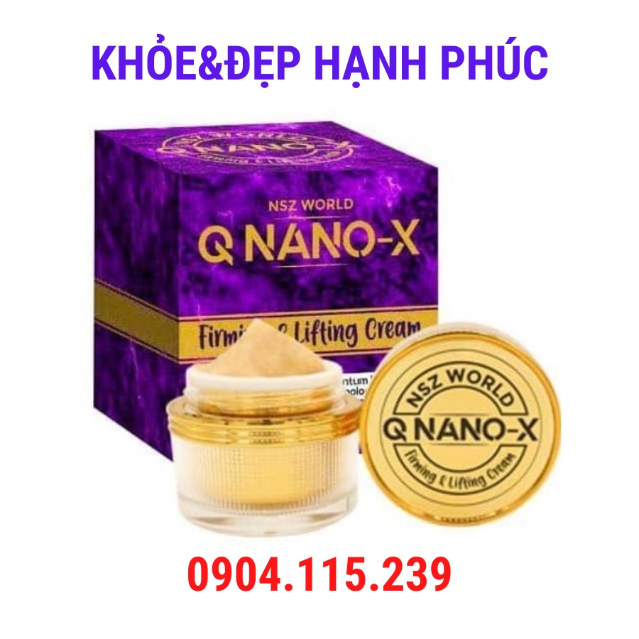 Chính hãng kem lượng tử Q NANO - X làm đẹp và bảo vệ sức khỏe toàn diện từ bên trong – 30g/hộp