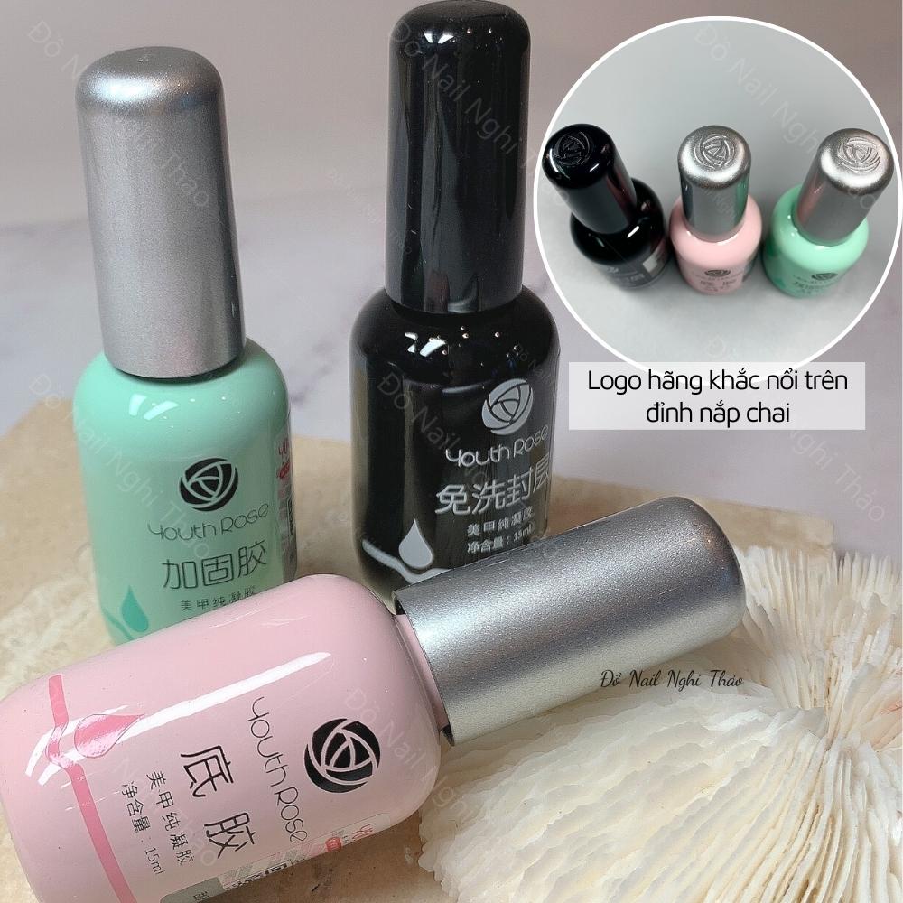 Top hoa hồng sơn bóng chính hãng 15ml JELIVA