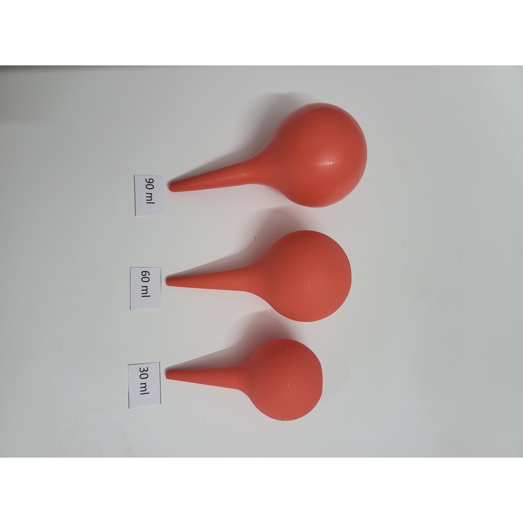 Quả bóp cao su silicon quả bóp silicone quả bóp làm sạch bụi hút pipet đầu bóp silicon pipet