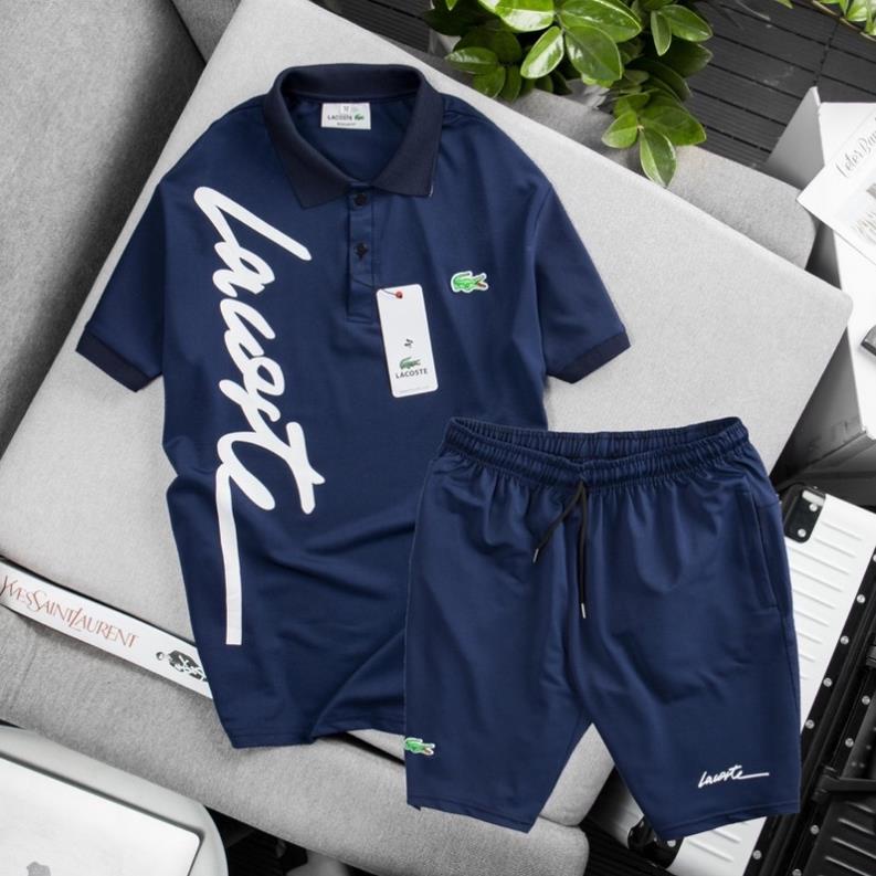 BỘ THỂ THAO NAM POLO CÁ SẤU PHỐI MÀU CAO CẤP CO GIÃN 4 CHIỀU , THẤM HÚT MỒ HÔI-HÀNG CHẤT LƯỢNG CAO | BigBuy360 - bigbuy360.vn