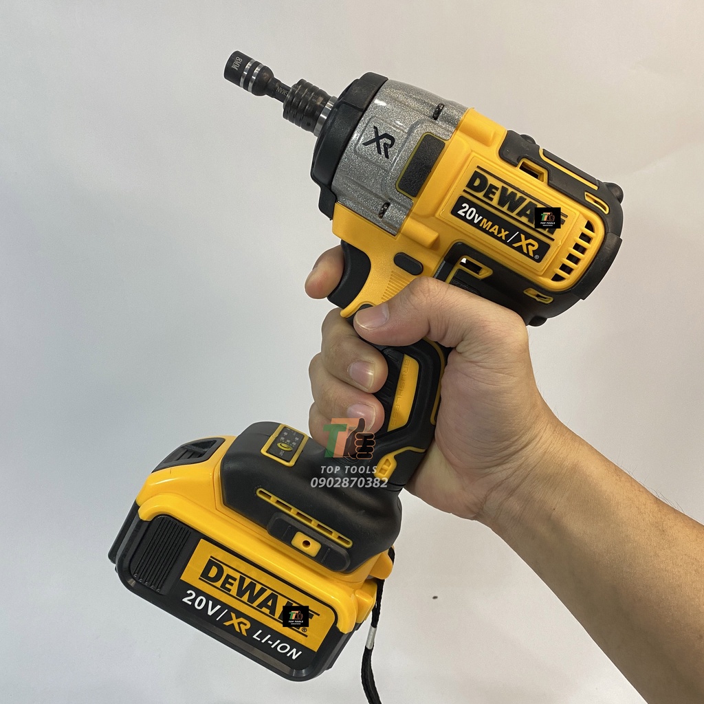 Máy bắn Vít, Máy bắt vít Dewalt, Động cơ không chổi than, Pin 10Cell 20v