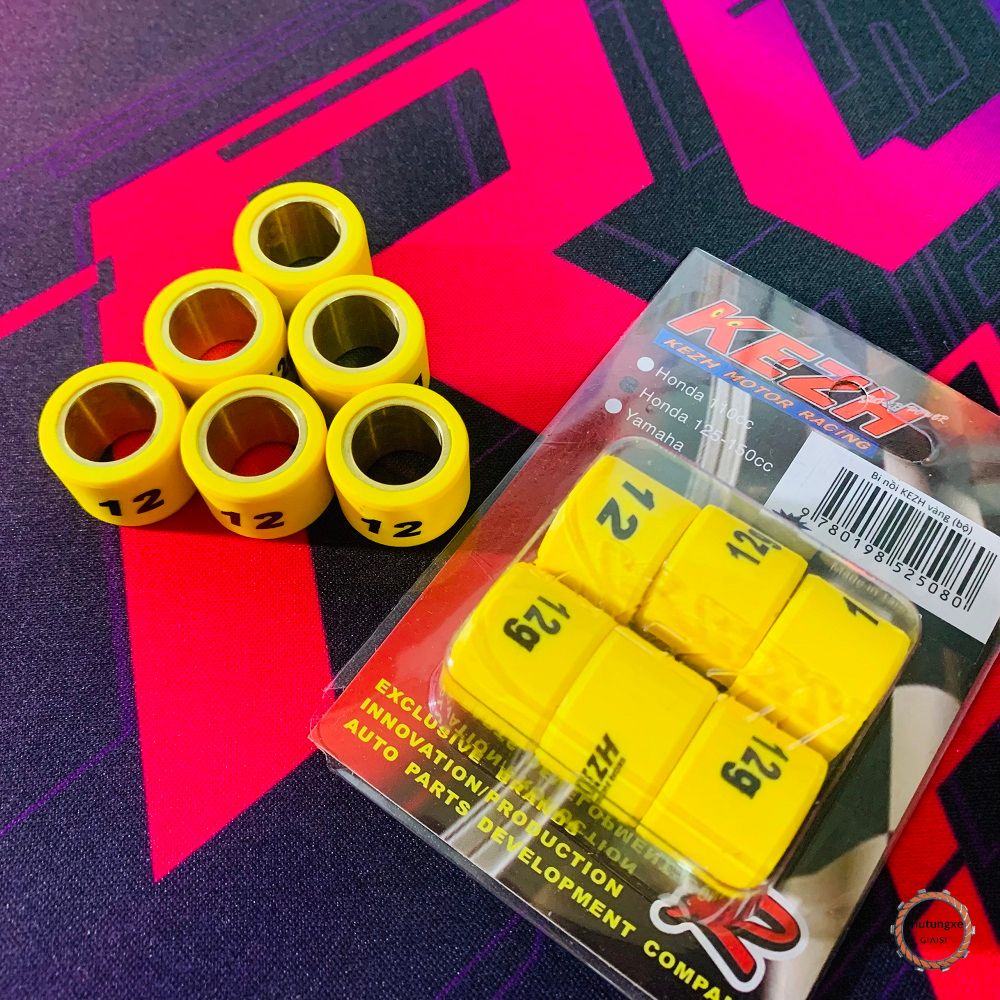 Bi nồi KEZH xe ga VARIO 150cc / 125cc / CLICK / AB 125/150 / 11g / 12g /13g / 14g / 15gam lỗi đồng