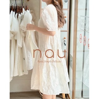 Đầm voan hoa nổi phối đuôi cá