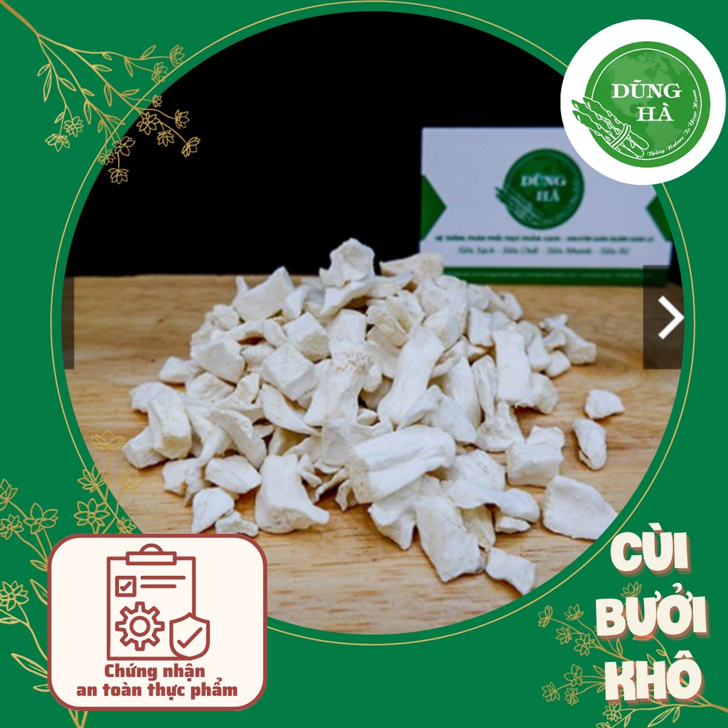 Cùi bưởi khô nấu chè 500gr bưởi loại nhỏ hạt lựu chọn lọc (Loại Đặc Biệt)