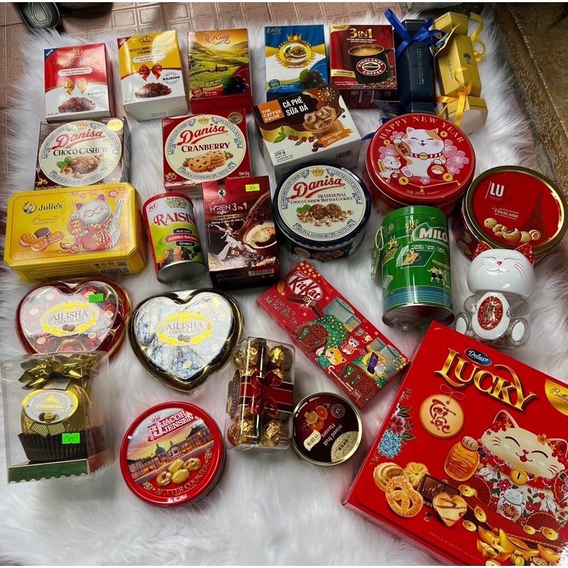 BÁNH KẸO, TRÀ . GÓI QUÀ DATE XA GIÁ TỐT CÓ SỐ  LƯỢNG