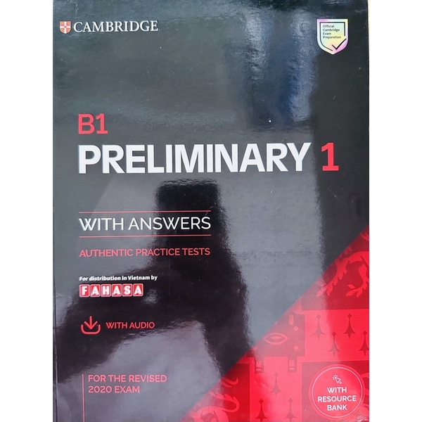 Bộ luyện thi chứng chỉ Cambridge B1 PET