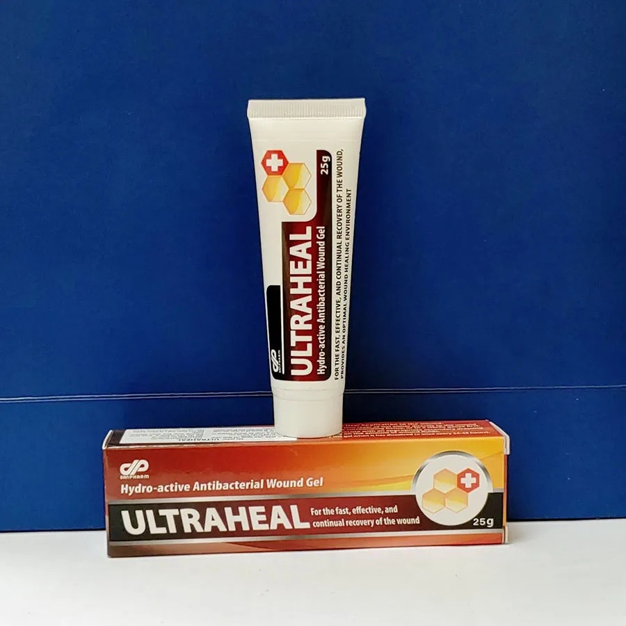 Gel bôi vết thương Ultraheal - Danpharm, xuất xứ ISRAEL Tube 25g Polipharm