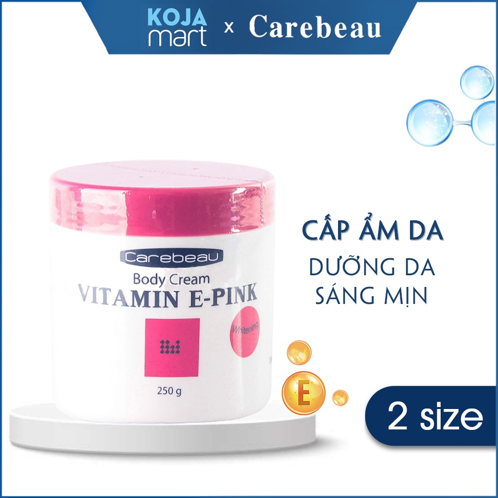 Kem Dưỡng Ẩm Vitamin E Carebeau Body Cream Thái Lan