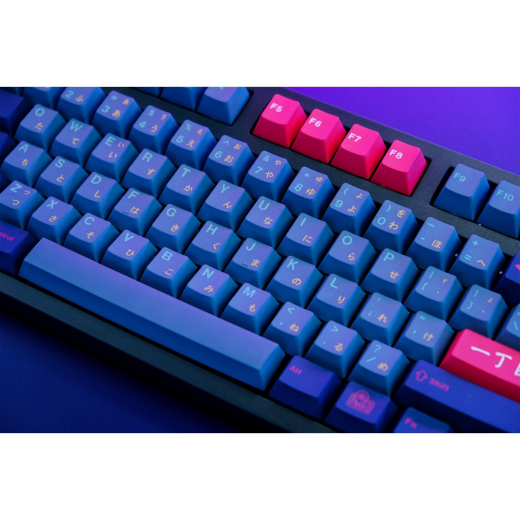GMK Kabukicho Keycap, 129 Phím Keycaps PBT Cherry Profile DYE-SUB Cá Tính GMK Keycaps Cho Bàn Phím Cơ