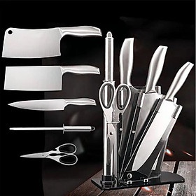 Bộ Dao Nhật 6 Món Nhà Bếp Japan - Bộ Dao Nhà Ăn 6 Món Inox Cao Cấp