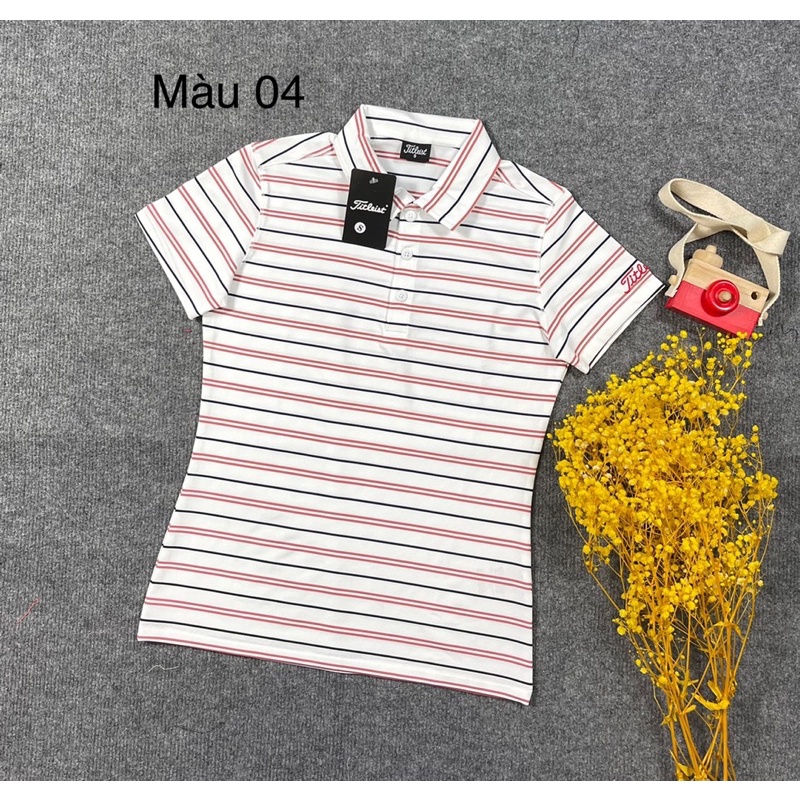 Áo có cổ nữ golf, tennis, đi chơ đi làm đều đẹp sale 100k ạ