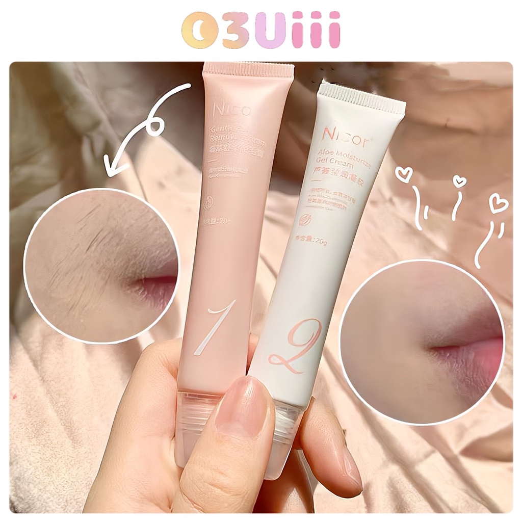 Kem Tẩy Lông Mặt Và Môi Mềm Mịn Thương Hiệu Nicole SXY596