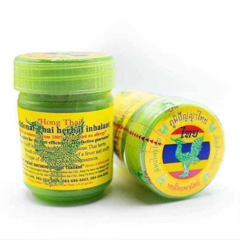 Hũ Hít Thông Mũi Thảo Dược Hong Thai hàng nội địa - Best Selở TháiLan