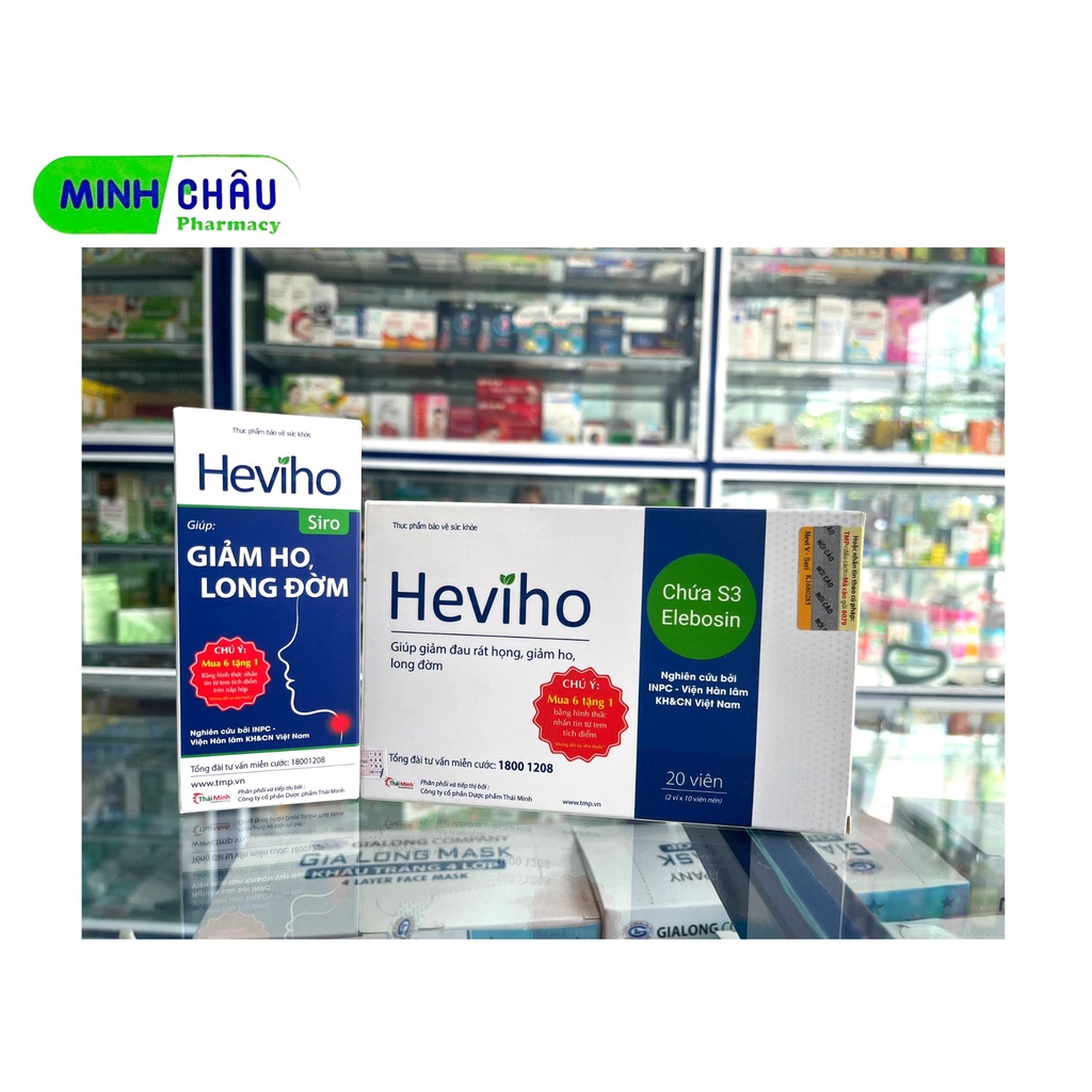 ✅ (Chính hãng) Siro HEVIHO 100ml - Khỏi lo bé ho đờm, tăng sức đề kháng cho trẻ