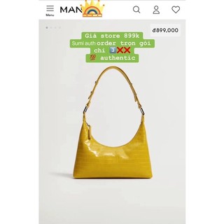 Túi xách nữ hàng hiệu mango | Hàng chuẩn auth vợt sale | Mango 87055672