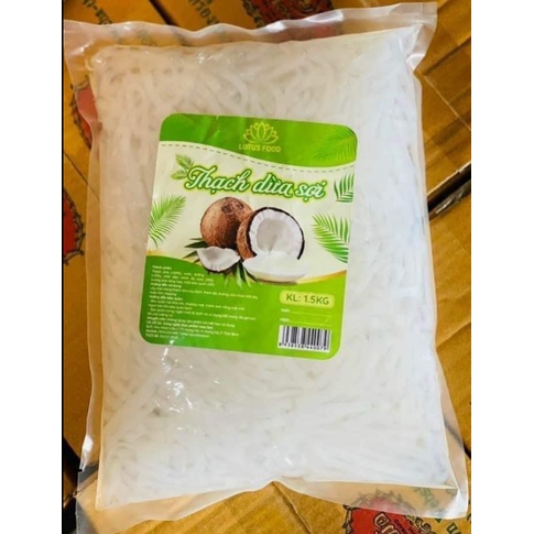 Thạch nha đam/ Thạch dừa sợi