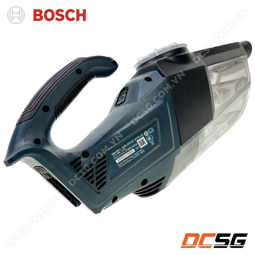 Máy hút bụi dùng pin 18V Bosch GAS 18V-1 (Thân máy) | DCSG