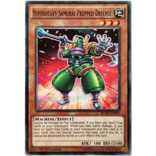 [Thẻ Yugioh] Superheavy Samurai Prepped Defense |EN| Common