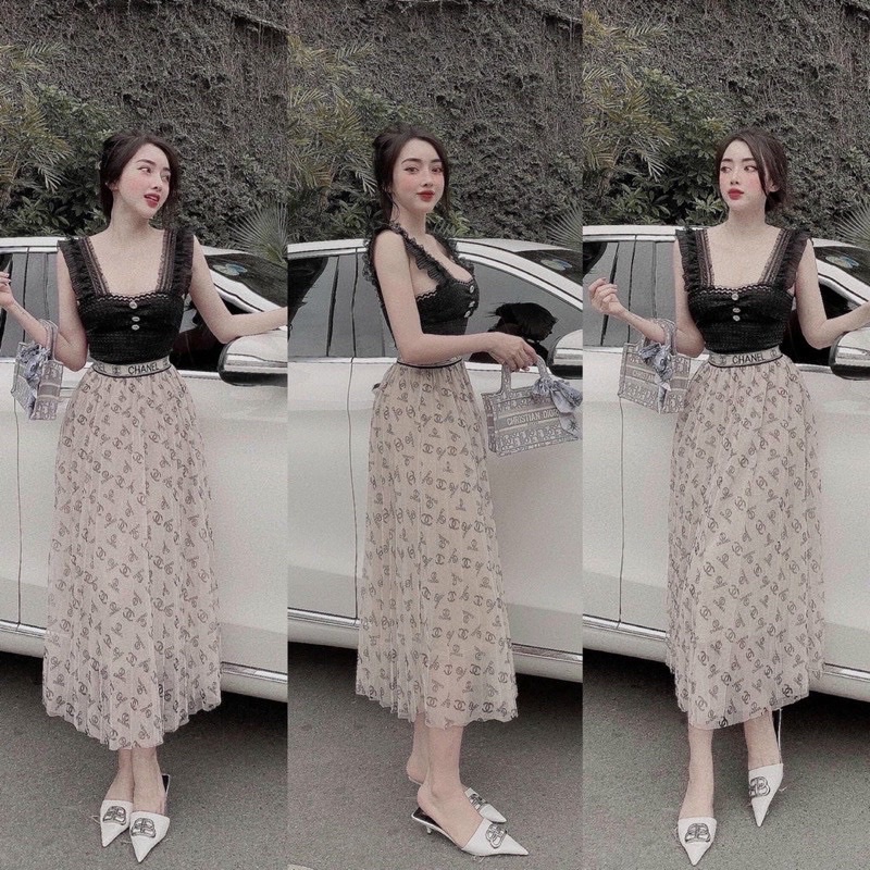 Chân váy qc cao cấp chuẩn mẫu mặc fom từ 40-65kg