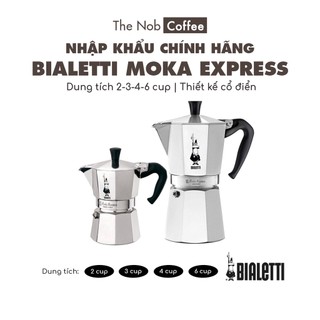 Ấm Moka Bialetti Express - nhập khẩu chính hãng (2,3,4 Cup)