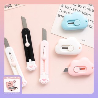 Dao rọc giấy mini cute hình đám mây, chân chó/Hellvator
