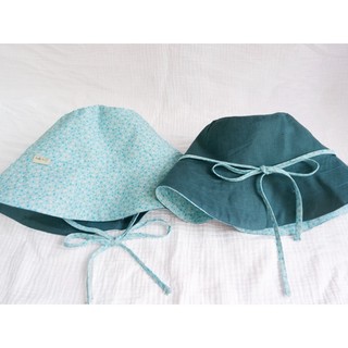 Mũ vải linen mẹ và bé