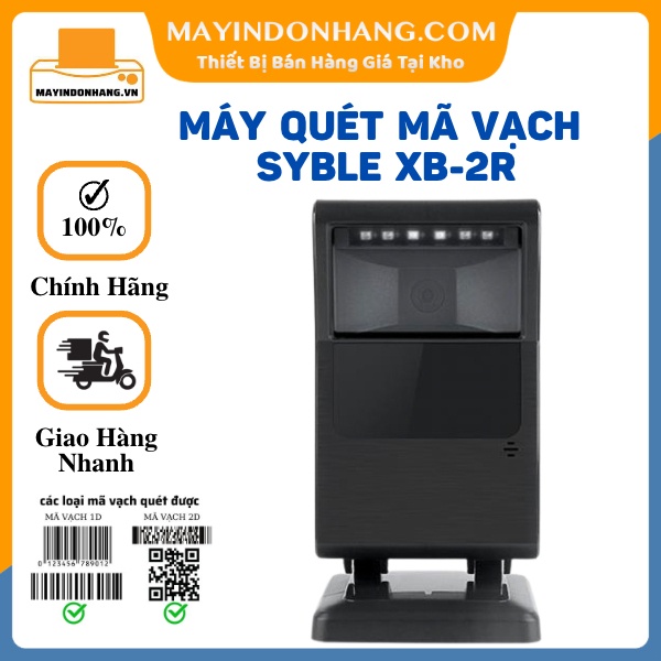 Máy đọc mã vạch 2D Syble XB-2R Máy Đọc Mã QRcode Trên Điện Thoại để bàn KooHii OD7100E Giá Siêu Rẻ -