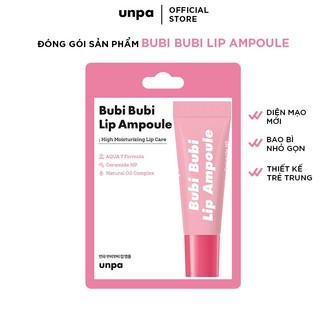 Tinh chất dưỡng môi Bubi Bubi dưỡng ẩm căng mọng Unpa Bubi Bubi Lip Ampoule 10g.