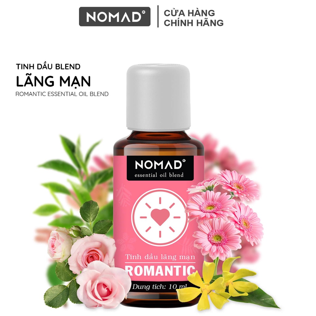 Tinh Dầu Thơm Phòng Nomad Essential Oil Blend - Romantic 10/50ml