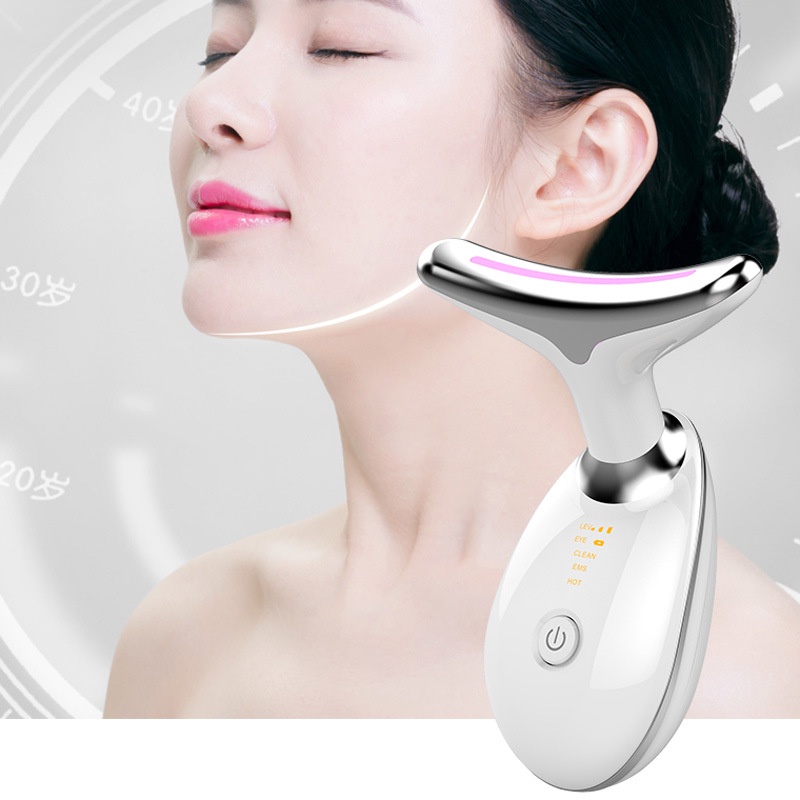 Máy nâng cơ mặt V line massage mặt ion âm dương làm ấm nhiệt độ lý tưởng 45 độ C | BigBuy360 - bigbuy360.vn