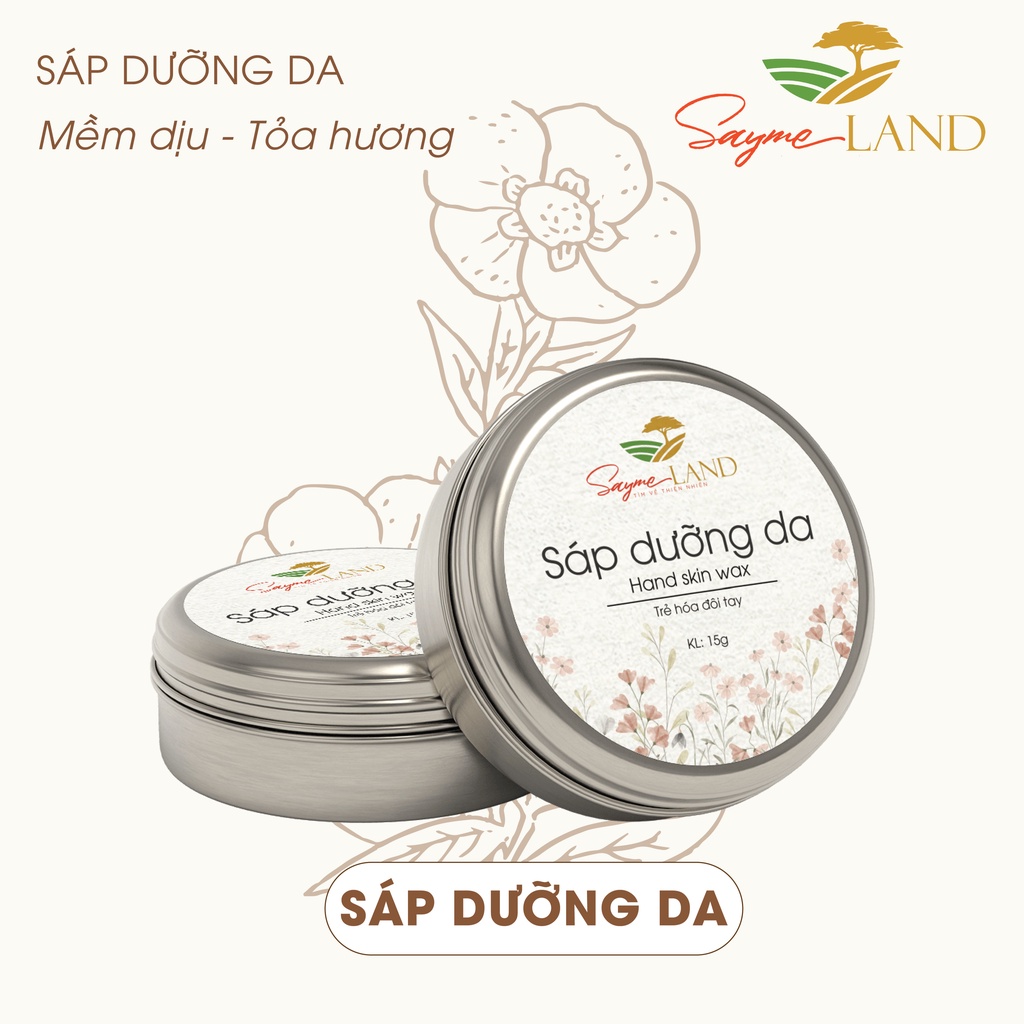 Sáp dưỡng da tay bổ sung vitamin E 15g SaymeLand
