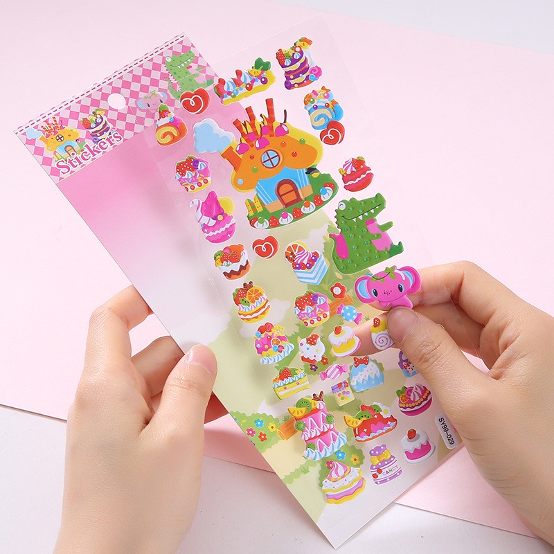 Sticker 3d khen thương cho bé