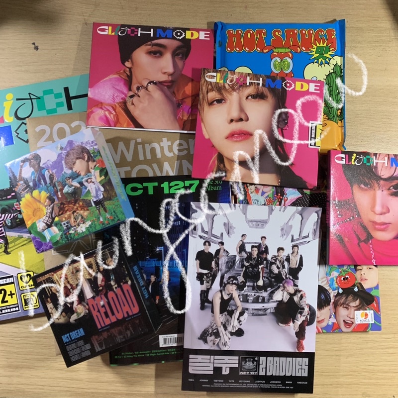 **(Đọc kĩ mô tả) Album, Kihno NCT DREAM, NCT127 (Hello Future, Glitch Mode, Sticker, 2Baddies,…)